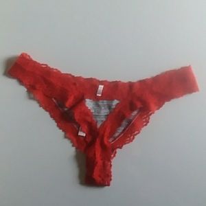 Extra low rise thong from Pink